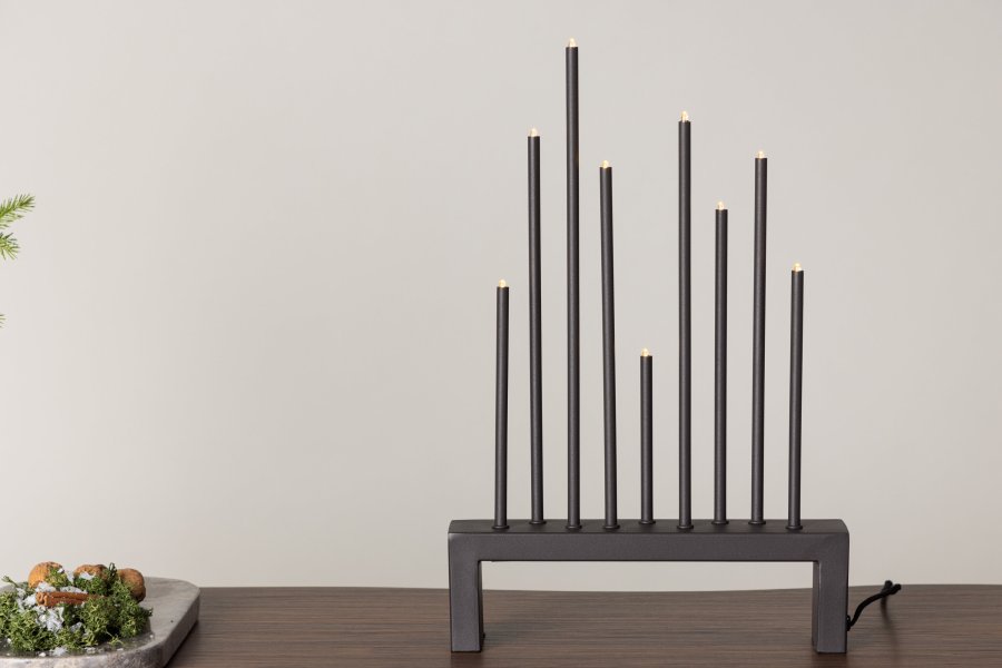 VENTURE DESIGN Vallsen bordlampe - mocca stl (27cm)