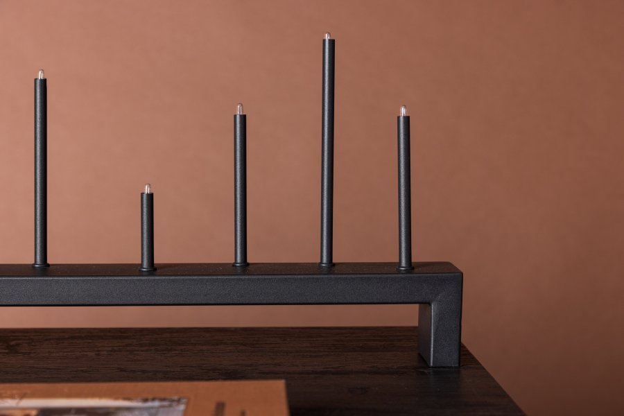 VENTURE DESIGN Hoforsbacken bordlampe - svart stl (77cm)