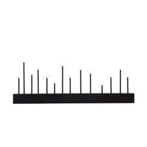 VENTURE DESIGN Kungsberget bordslampa - svart MDF och svart stl (77cm)