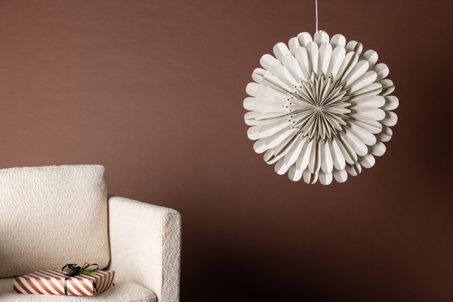 VENTURE DESIGN Jrvsn loftlampe - beige papir (60)