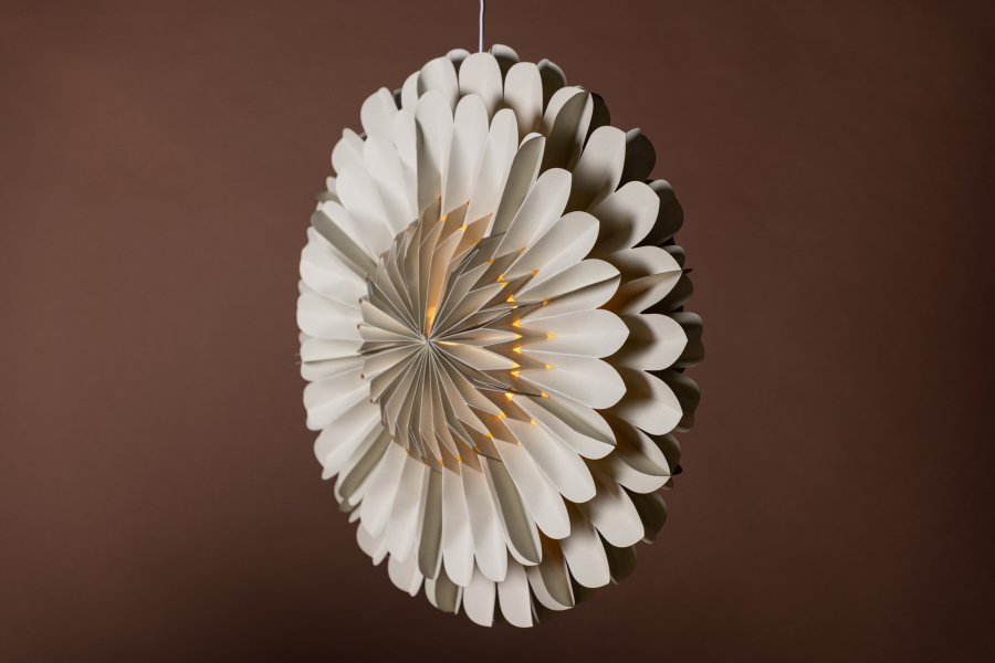 VENTURE DESIGN Jrvsn loftlampe - beige papir (60)