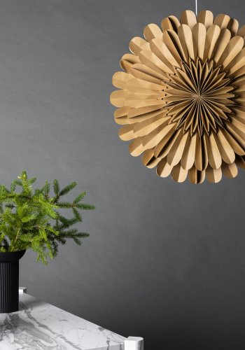 VENTURE DESIGN Jrvsn loftlampe - brun papir (60)
