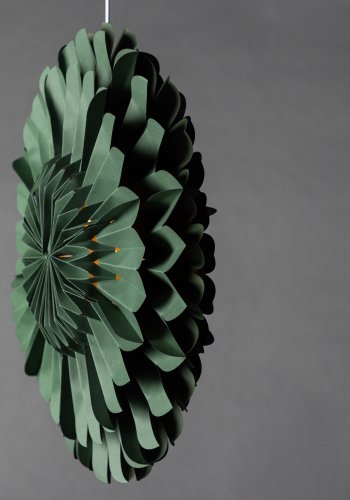 VENTURE DESIGN Jrvsn loftlampe - grn papir (60)