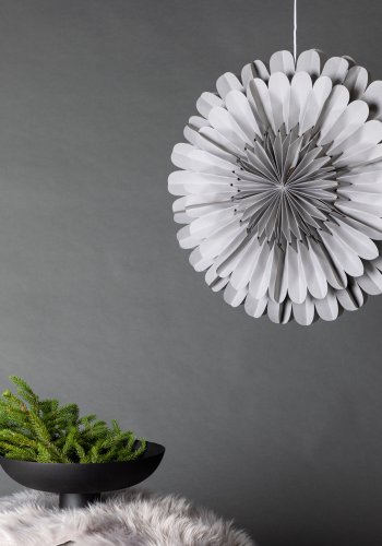 VENTURE DESIGN Jrvsn loftlampe - mrkegr papir (60)