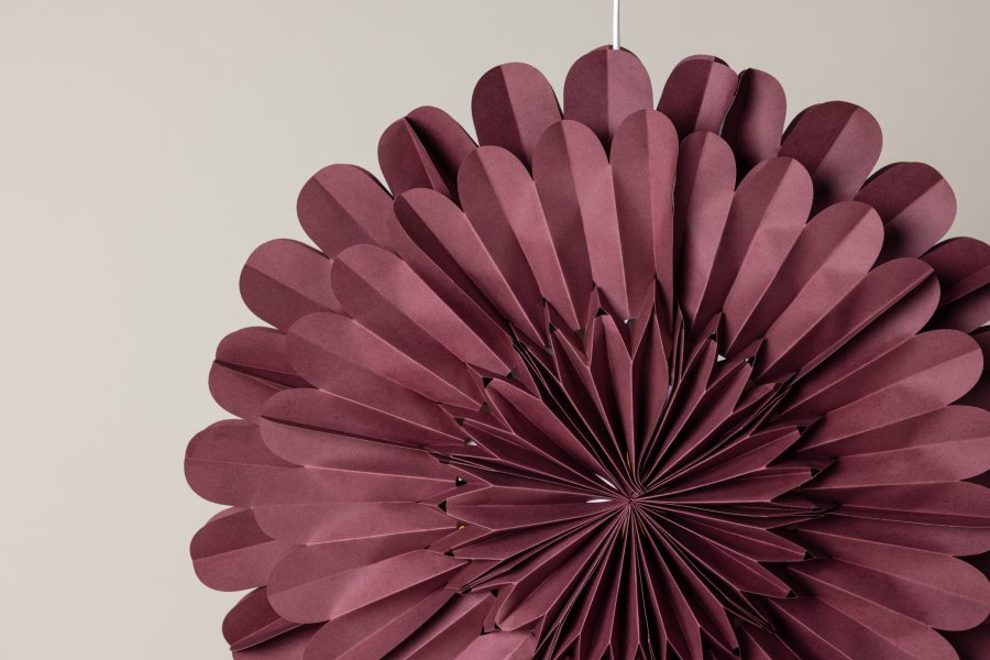 VENTURE DESIGN Jrvsn loftlampe - mrkerd papir (60)