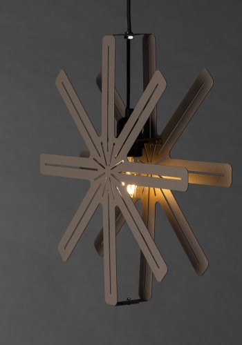 VENTURE DESIGN Säfsen taklampe - mocca stl (40cm)