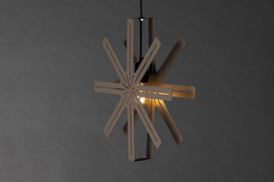 VENTURE DESIGN Säfsen taklampe - mocca stl (40cm)