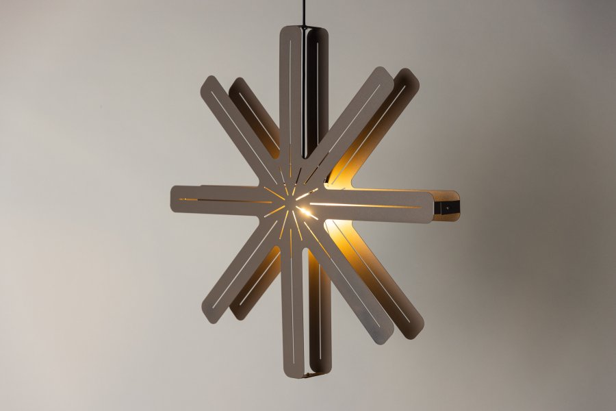 VENTURE DESIGN Säfsen taklampe - mocca stl (80cm)
