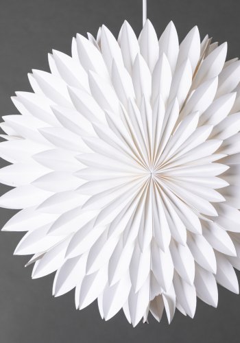 VENTURE DESIGN Storlien taklampe - hvitt papir (46cm)