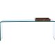 VENTURE DESIGN Telemark salongbord, m trebrett, rektangulrt - klart glass (110x50)
