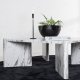 VENTURE DESIGN Rogaland Sofabord Rogaland Sofabord - Hvit Marmor Look / MDF