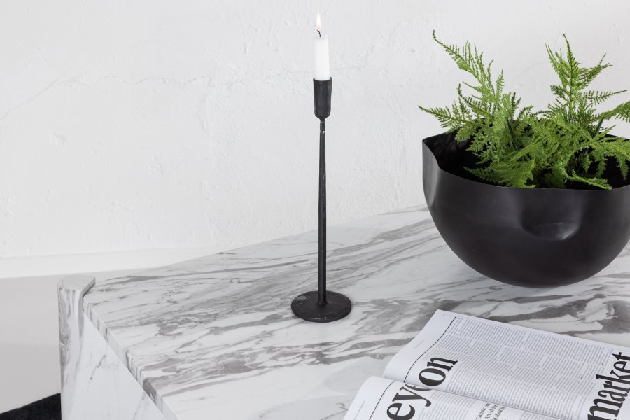 VENTURE DESIGN Rogaland Sofabord Rogaland Sofabord - Hvit Marmor Look / MDF