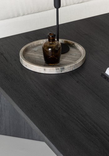 VENTURE DESIGN Rogaland salongbord, firkantet - mocca MDF (100x100)