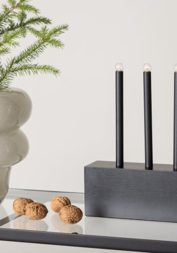 VENTURE DESIGN Fjällberget Tischlampe – schwarze Kiefer