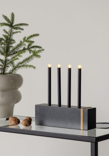 VENTURE DESIGN Fjällberget Tischlampe – schwarze Kiefer