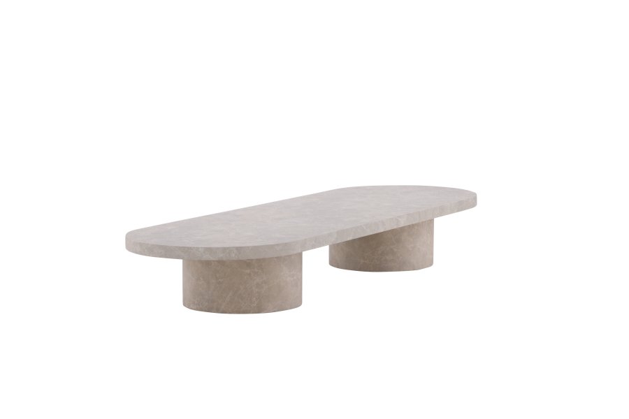 VENTURE DESIGN Narvik Sofabord Narvik Sofabord - Beige / MDF