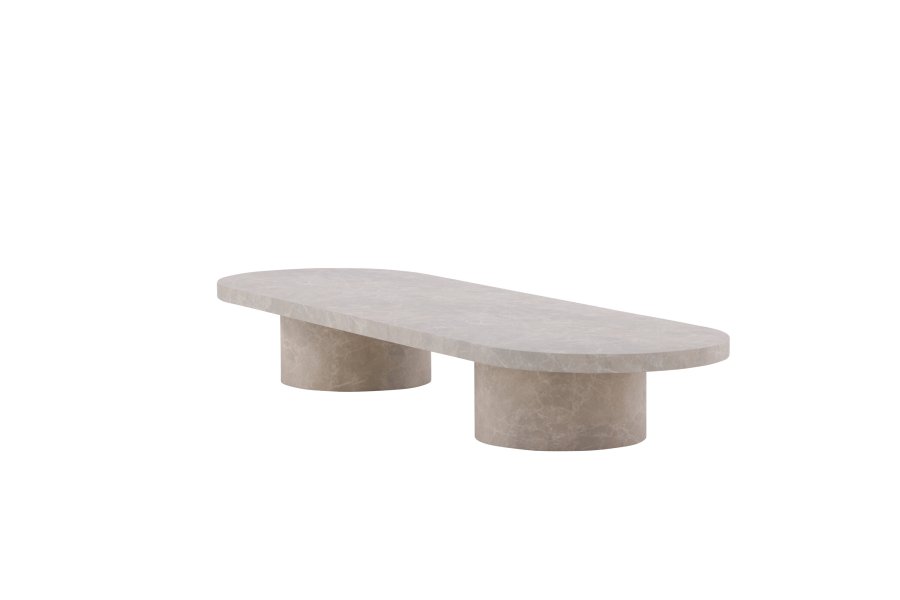 VENTURE DESIGN Narvik Sofabord Narvik Sofabord - Beige / MDF