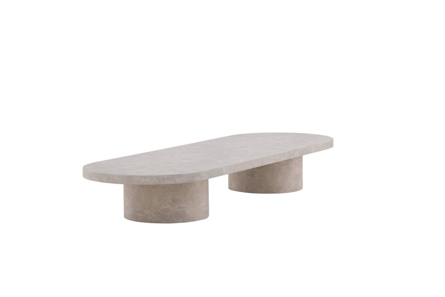 VENTURE DESIGN Narvik Sofabord Narvik Sofabord - Beige / MDF