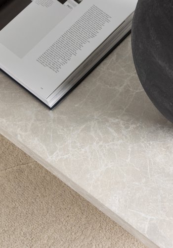 VENTURE DESIGN Narvik Sofabord Narvik Sofabord - Beige / MDF