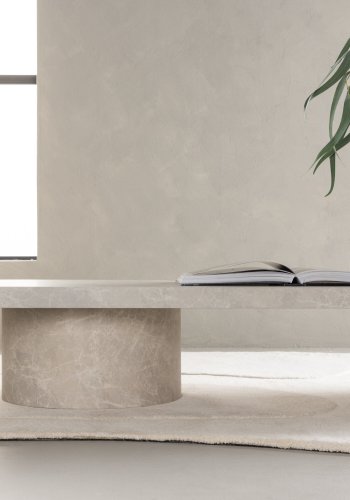 VENTURE DESIGN Narvik Sofabord Narvik Sofabord - Beige / MDF