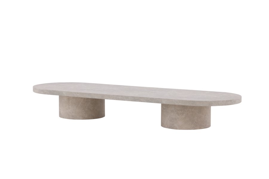 VENTURE DESIGN Narvik Sofabord Narvik Sofabord - Beige / MDF