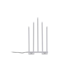 VENTURE DESIGN Björnfjället bordslampa, med ljusreglering - matt silver stl (40cm)