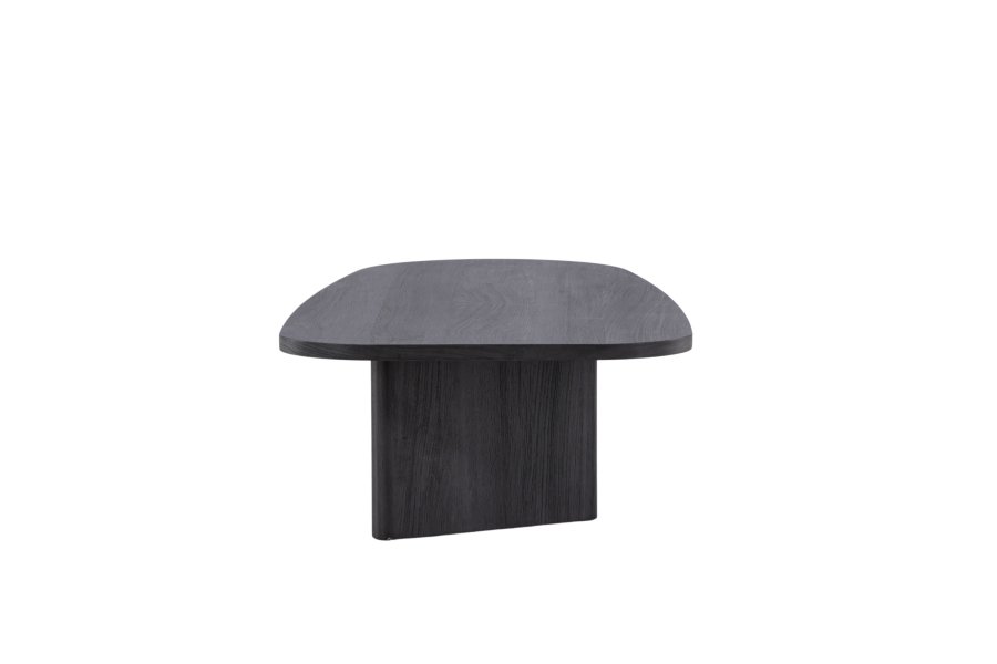 VENTURE DESIGN Grönvik Couchtisch – schwarzes MDF (130x65)