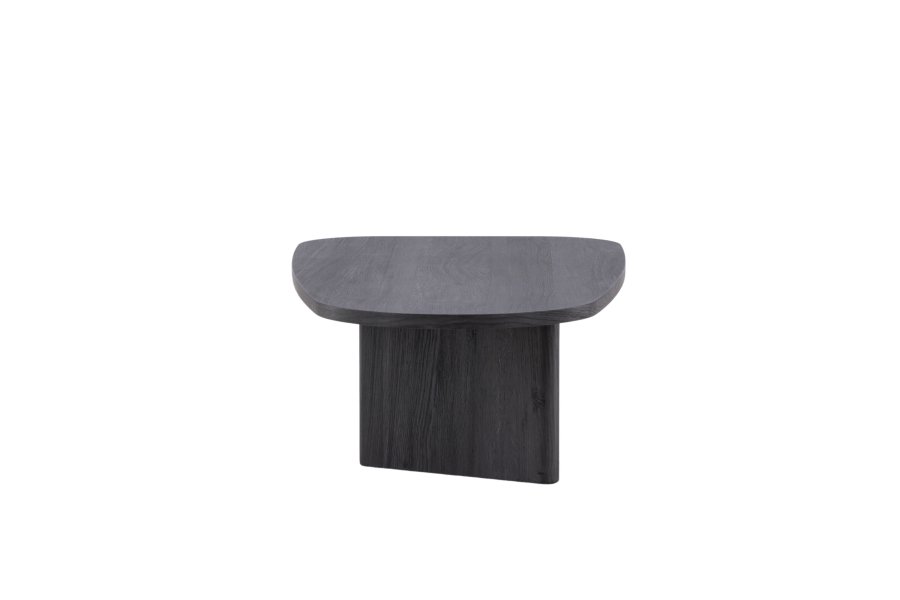 VENTURE DESIGN Grönvik Couchtisch – schwarzes MDF (130x65)