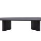VENTURE DESIGN Grönvik Couchtisch – schwarzes MDF (130x65)