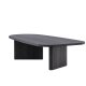 VENTURE DESIGN Grönvik Couchtisch – schwarzes MDF (130x65)