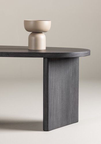 VENTURE DESIGN Grönvik sidebord - svart MDF (70x45)