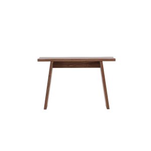 VENTURE DESIGN Kirkenes skrivebord, rektangulr - mocca MDF (120X40)