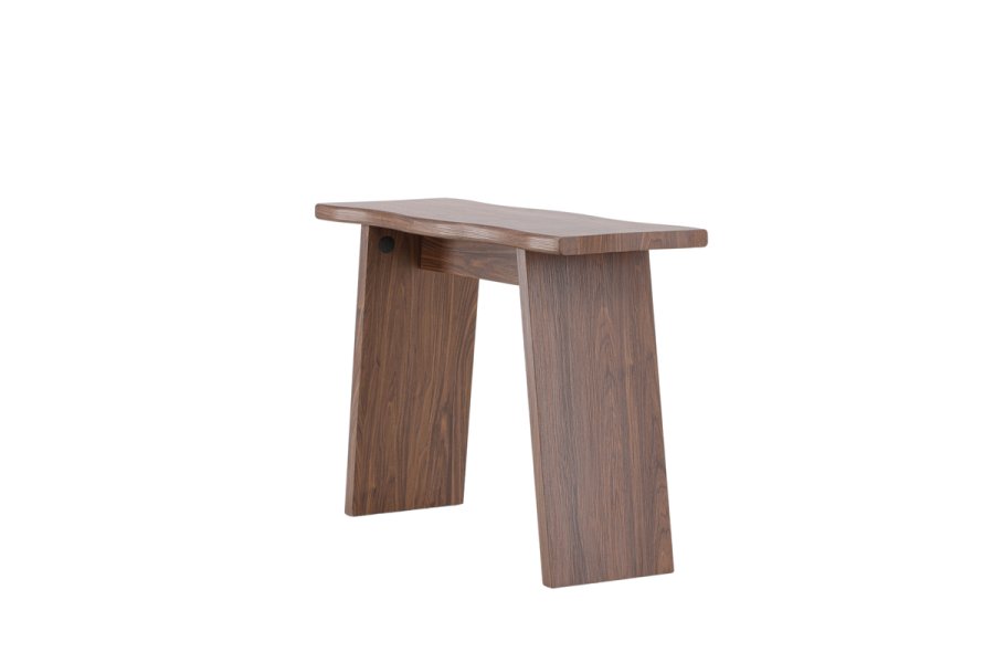 VENTURE DESIGN Church skrivbord, rektangulrt - mocca MDF (120X40)