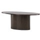 VENTURE DESIGN Bianca Sofabord Bianca Oval Sofabord - / Mocca