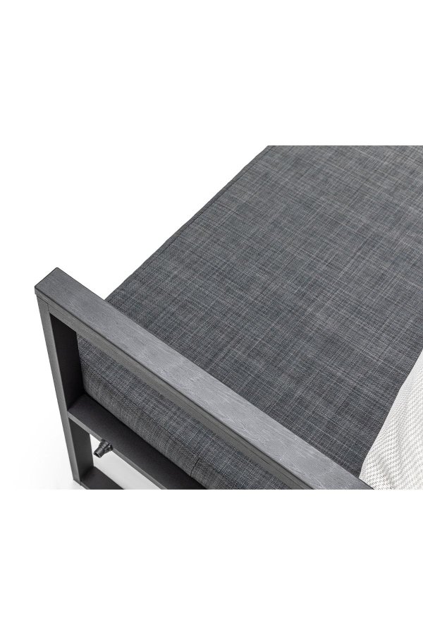 NORDVRK MTLKNP001 Hagesalongsett, antrasitt Svart 