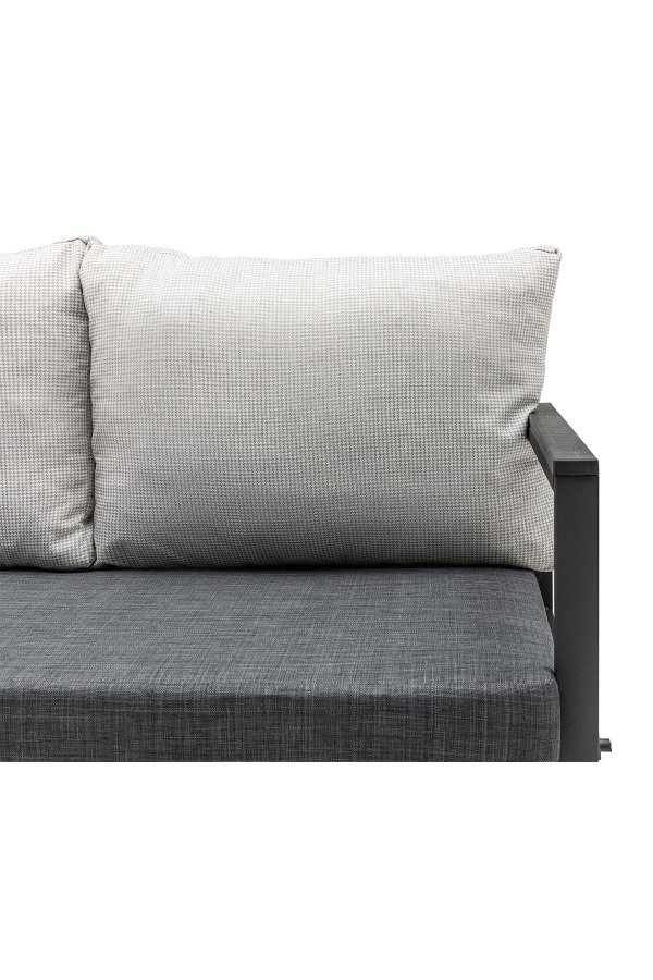 NORDVRK MTLKNP001 Hagesalongsett, antrasitt Svart 