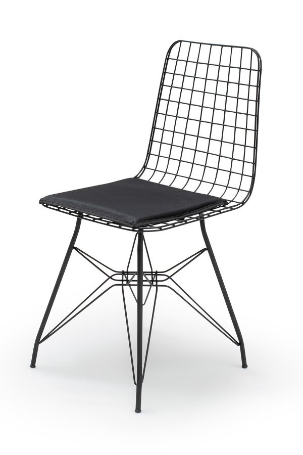 NORDVRK Nmsymk001 Bord & Stolsett (5 stk), Eik Sort