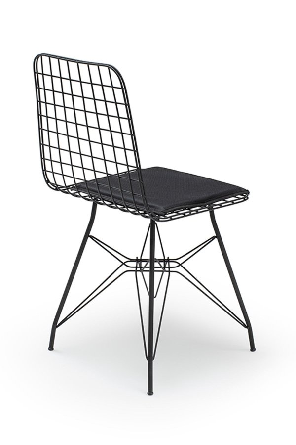 NORDVRK Nmsymk001 Bord & Stolsett (5 stk), Eik Sort