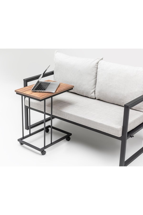 NORDVRK TKRCZGN001 Sidebord, sort eik