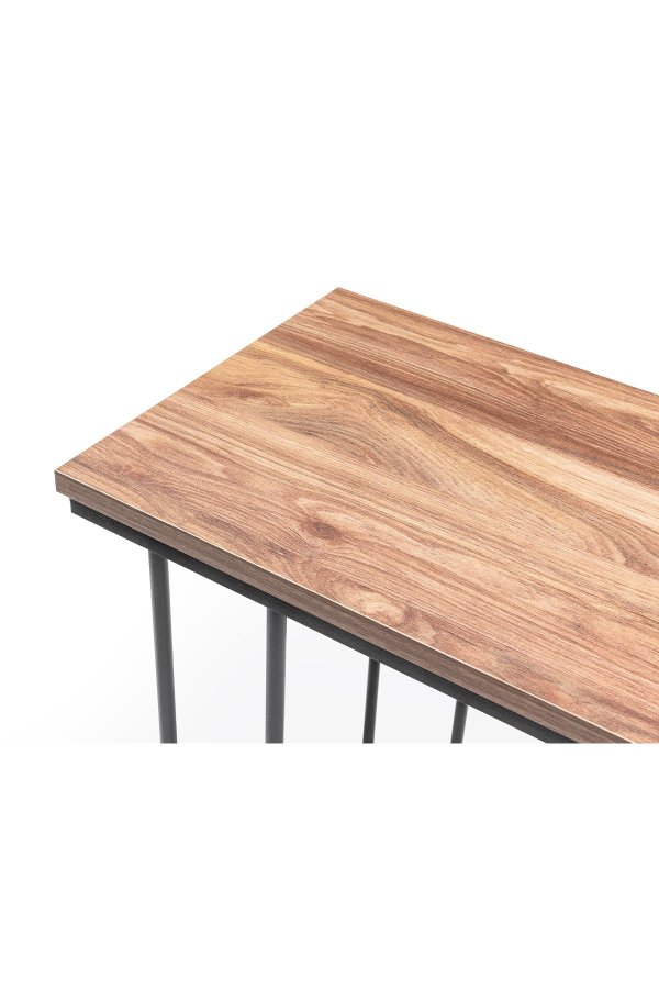 NORDVRK TKRCZGN001 Sidebord, sort eik