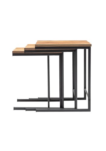 NORDVRK GGMBCZNG0001 Hekkebord (3 stk), eikGr