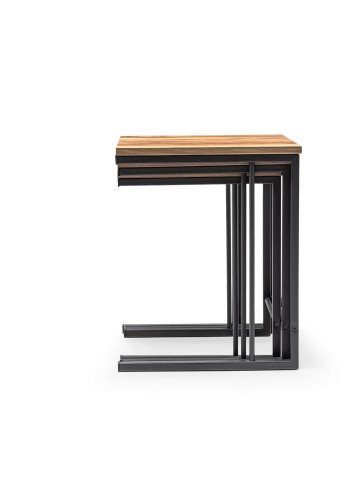 NORDVRK GGMBCZNG0001 Hekkebord (3 stk), eikGr