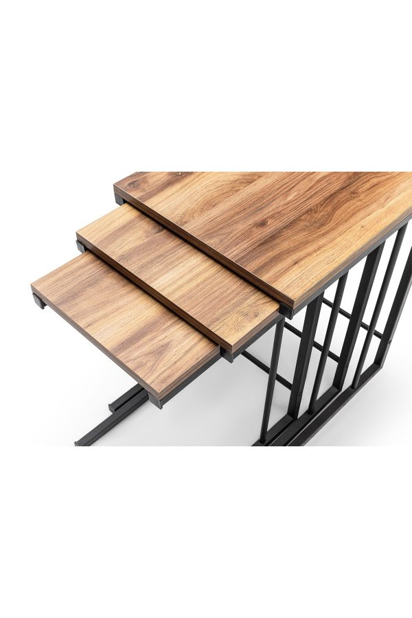 NORDVRK GGMBCZNG0001 Hekkebord (3 stk), eikGr