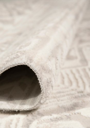 TEPPI Leo Hall gulvtppe, rektangulr - beige polypropylen/polyester (80x350)