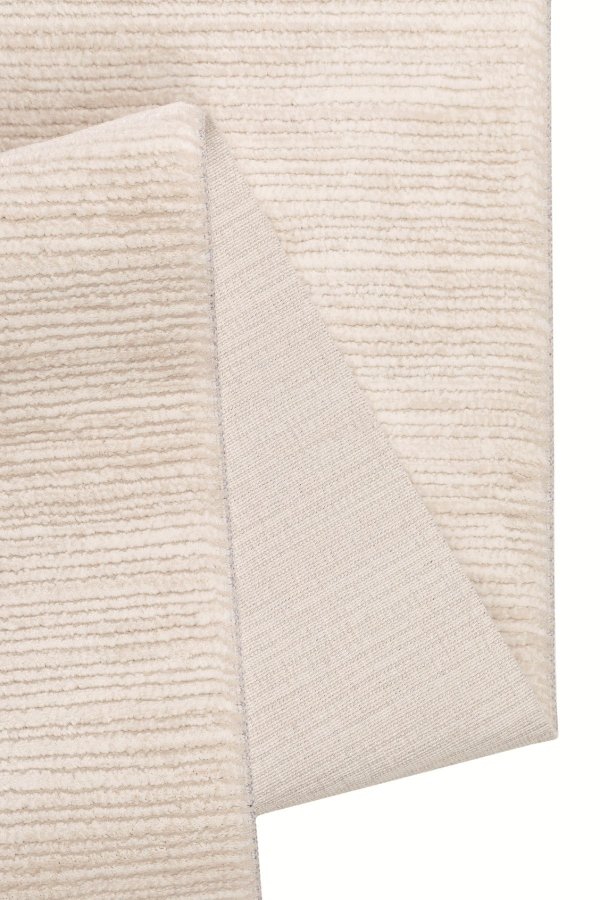 TEPPI Leo Hall gulvtppe, rektangulr - hvid polypropylen/polyester (80x150)