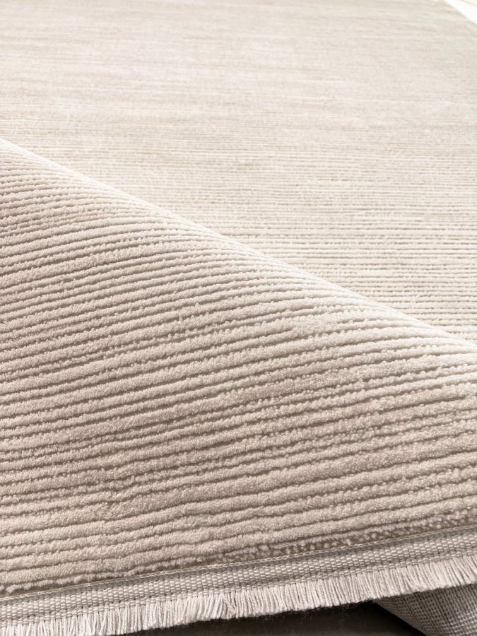 TEPPI Leo Hall matta, rektangulär - vit polypropen/polyester (200x350)