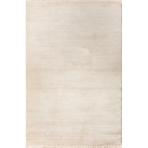 TEPPI Leo Hall-teppe, rektangulrt - hvit polypropylen/polyester (200x350)