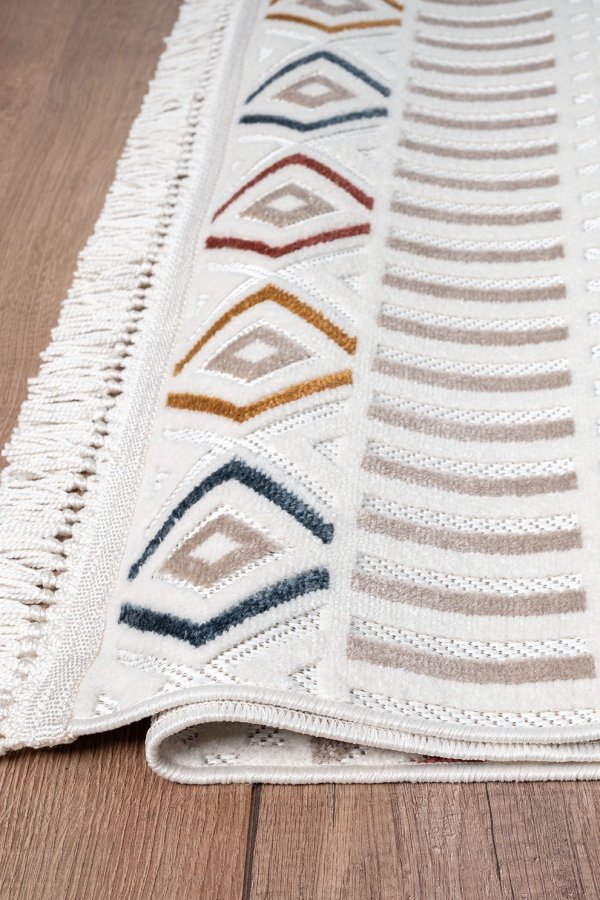 TEPPI Sosa Hall gulvtppe, rektangulr - multifarvet polypropylen (80x250)