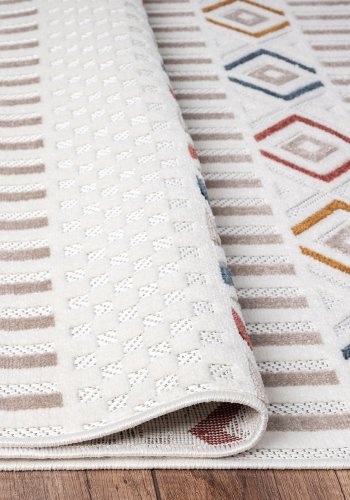 TEPPI Sosa Hall gulvtppe, rektangulr - multifarvet polypropylen (80x250)