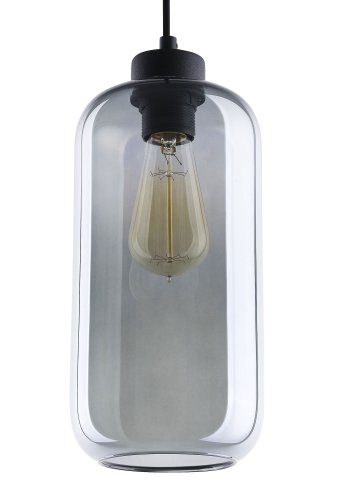 TK Marco taklampe - grafittglass